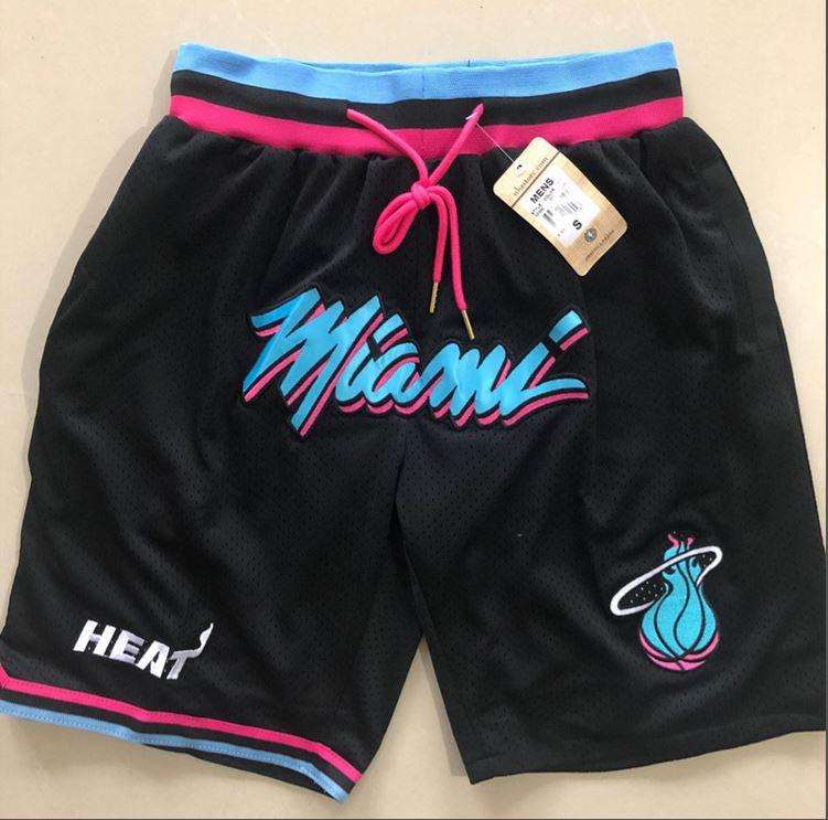 miami heat basketball shorts