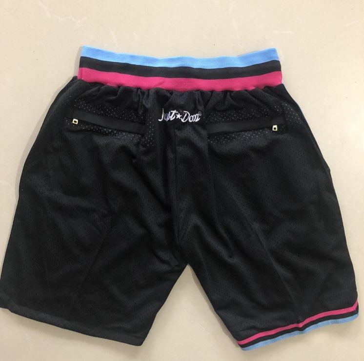 Miami Heat Pink Just Don Shorts - Rare Basketball Jerseys