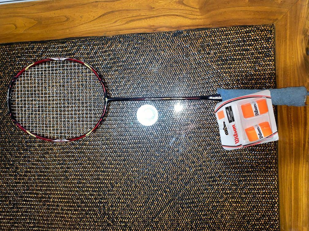 Beza Racket BEKIA Badminton Racket, Sports, Sports & Games Equipment on Carousell