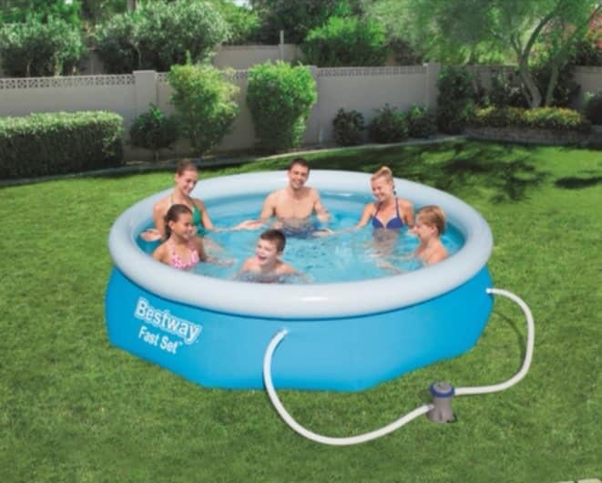 Bestway inflatable pool with filter, Sports Equipment, Sports & Games