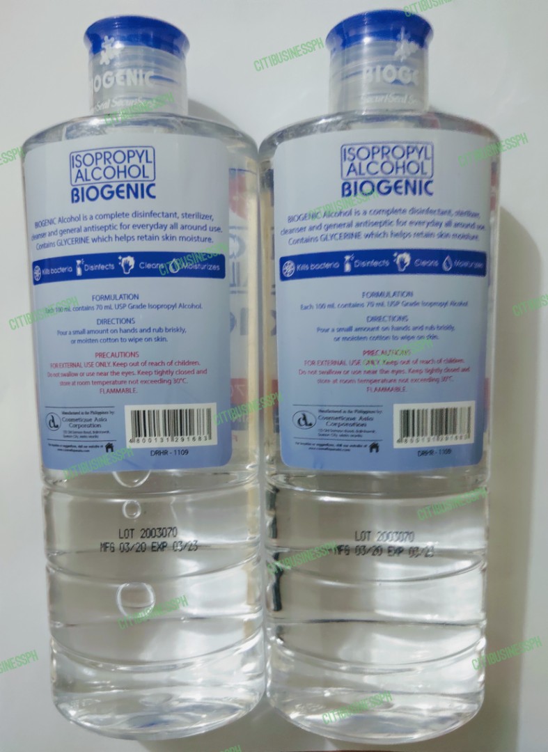 Biogenic® 500 mL Isopropyl Alcohol 70% Solution