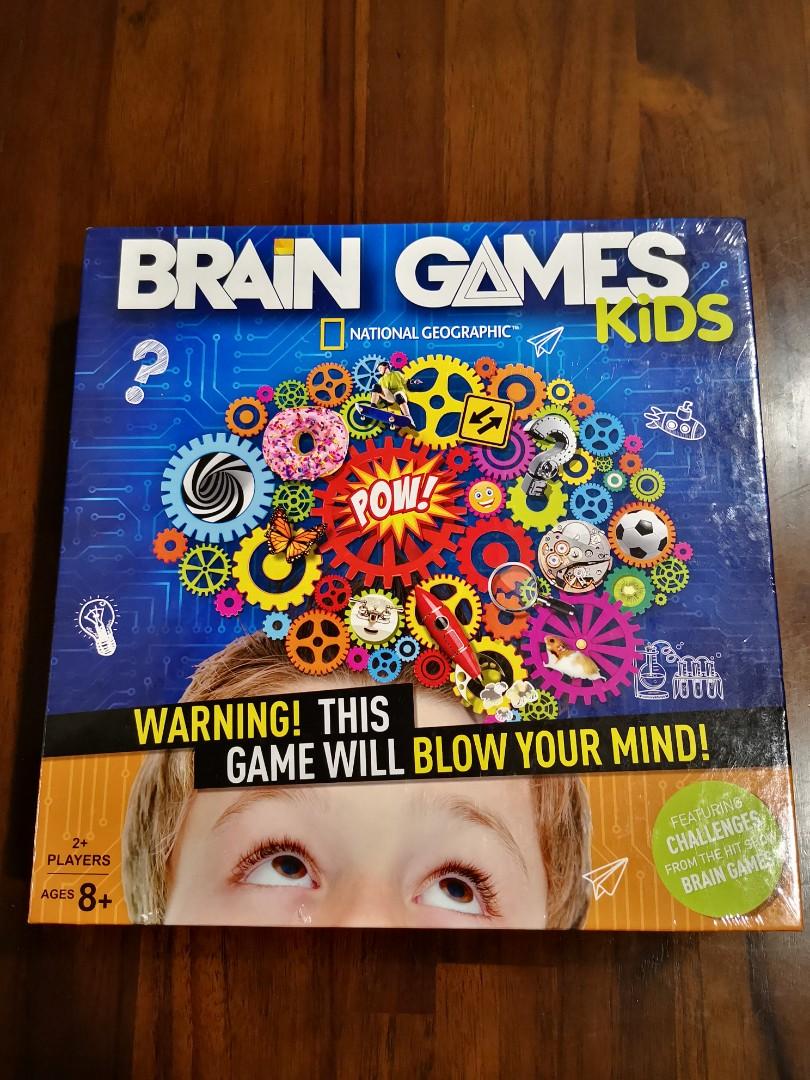 Brain Games Kids National Geographic Toys Games Board Games Cards On Carousell