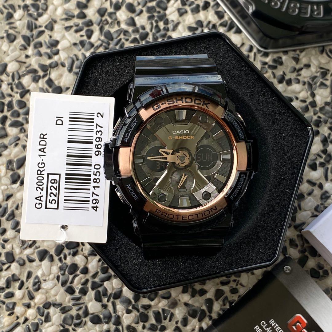 BRAND NEW AND AUTHENTIC CASIO G SHOCK SPECIAL COLOUR BLACK AND