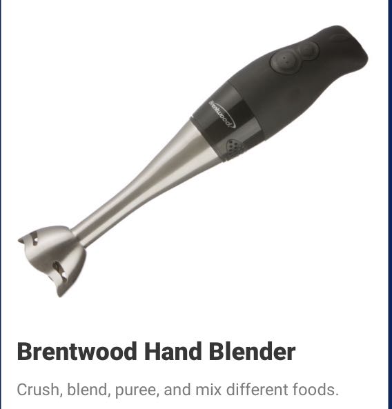 Brand New Brentwood Hand Blender 2  speed $35