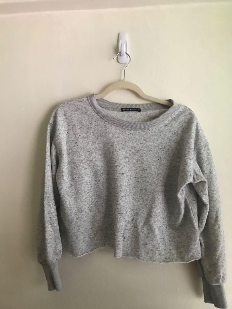 Brandy melville cropped sweatshirt cheap