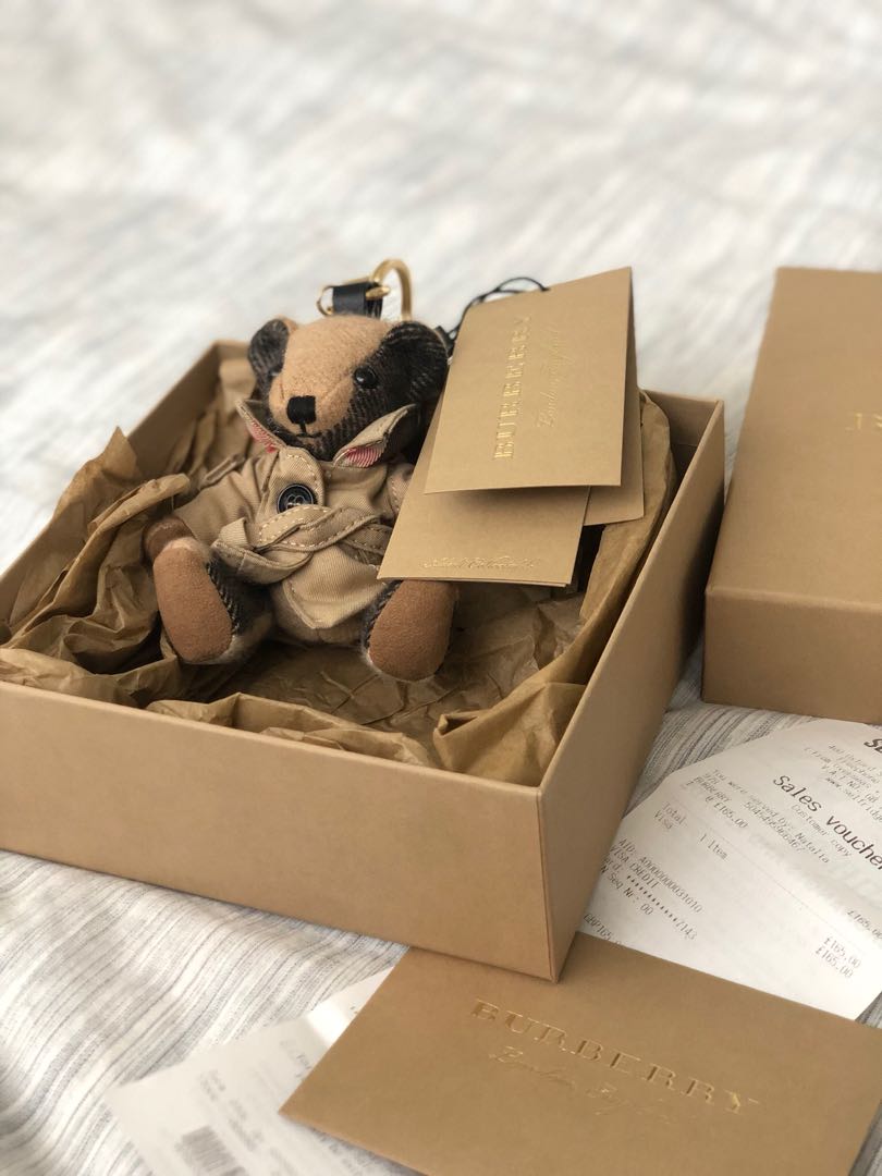 Burberry thomas bear trench coat hotsell