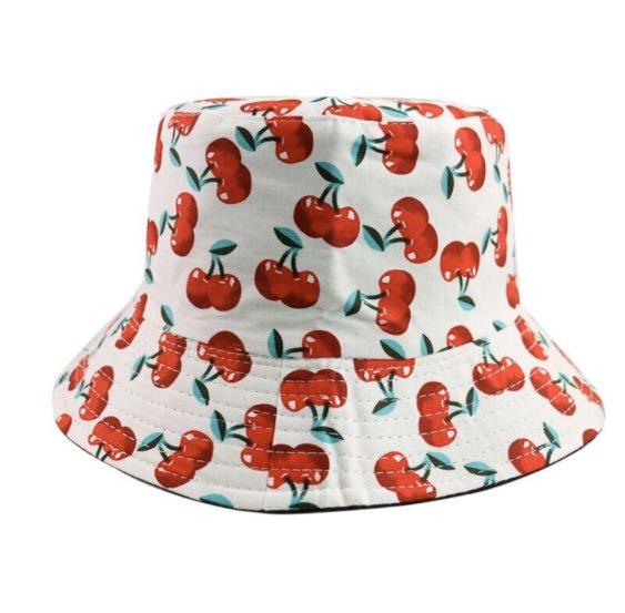 cherry bomb bucket hat