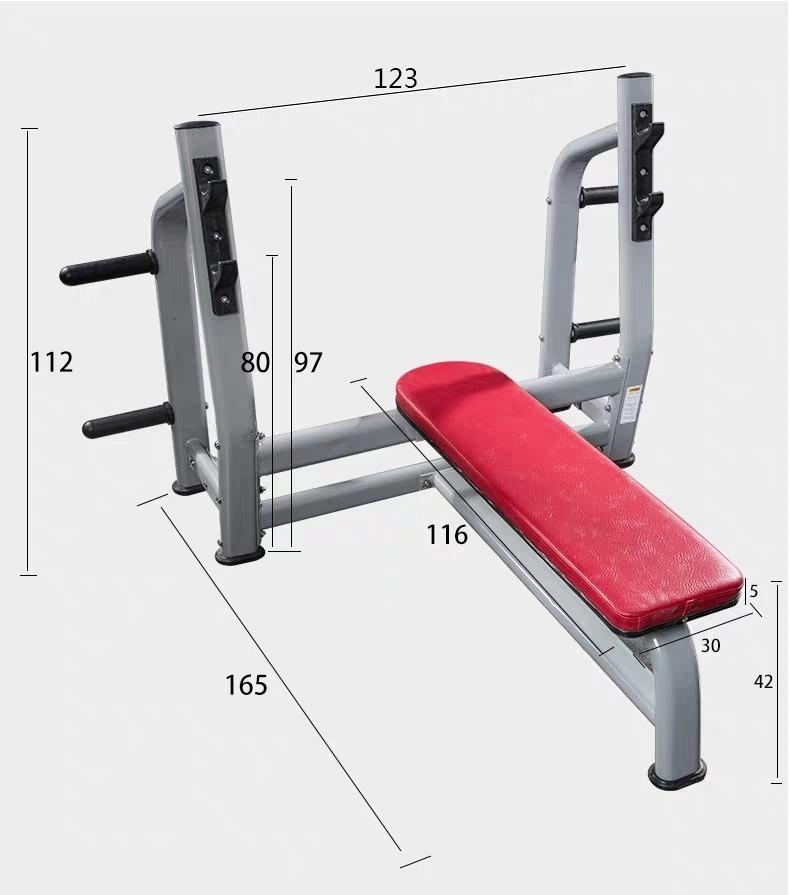 Commercial Grade Chest Press Bench Rack, Sports, Weights & Gym ...