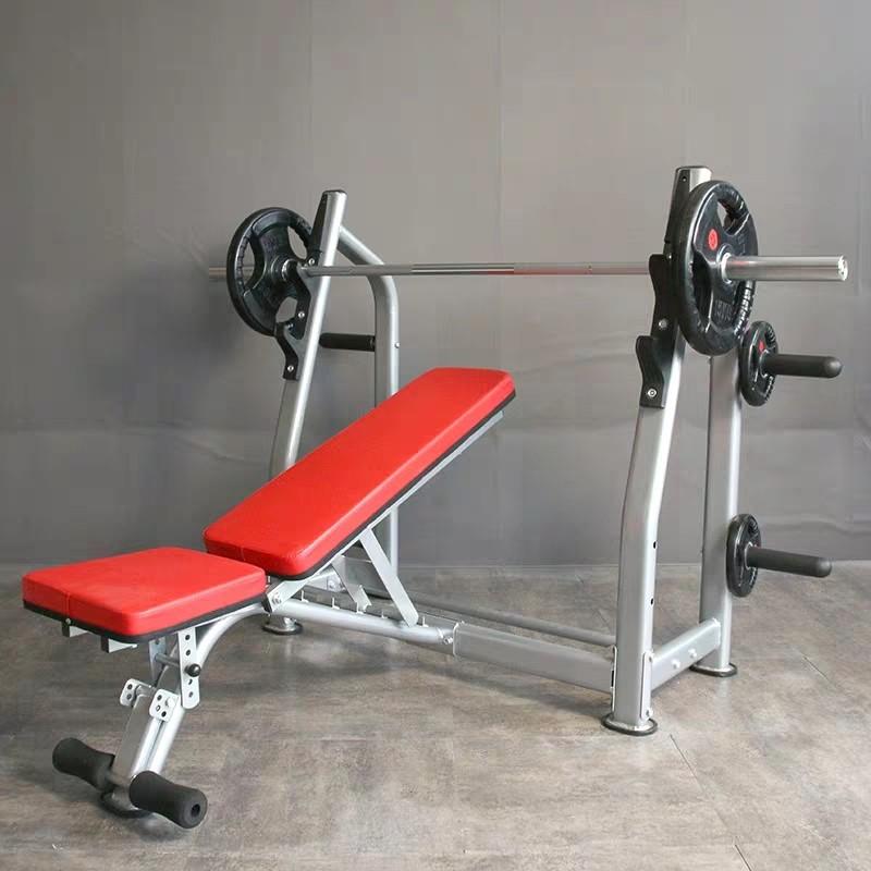 Commercial Grade Chest Press Bench Rack, Sports, Weights & Gym ...