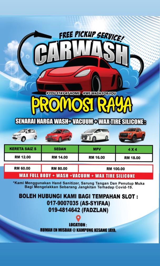 Cuci Kereta Area Jasin Melaka Services Others On Carousell