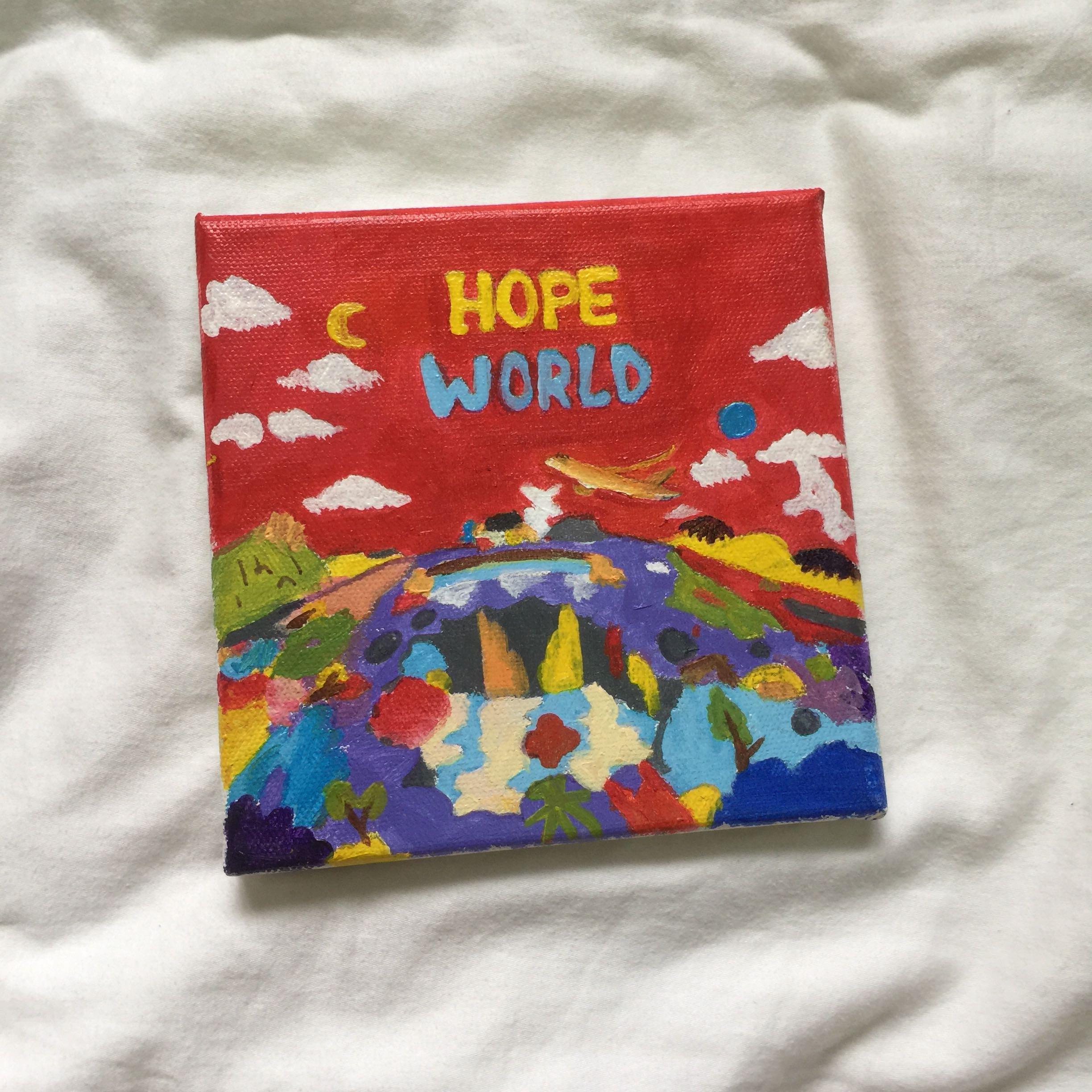 Hopeworld Painting Bts K Wave On Carousell