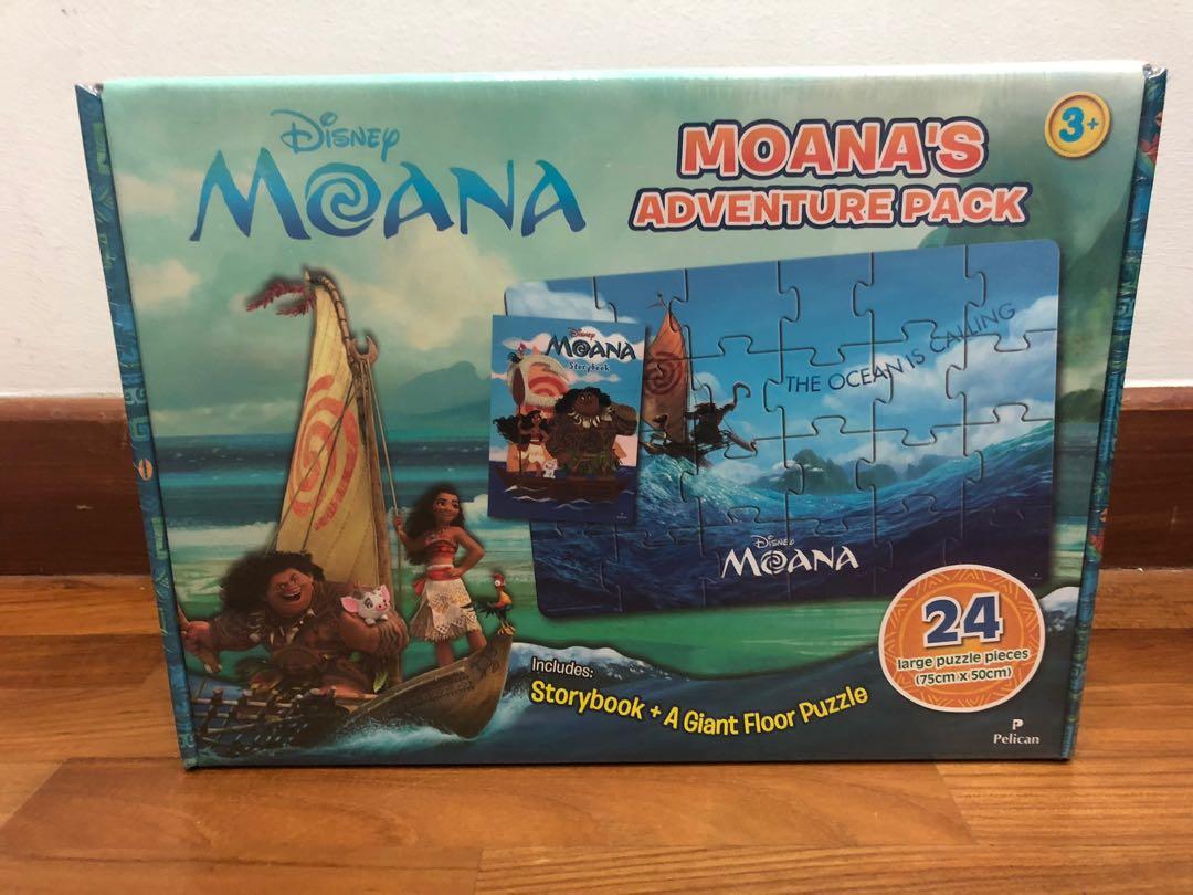 Disney Moana jigsaw puzzle, Hobbies & Toys, Toys & Games on Carousell