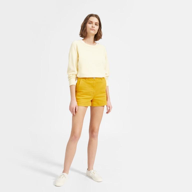 Everlane lightweight french terry crew on sale