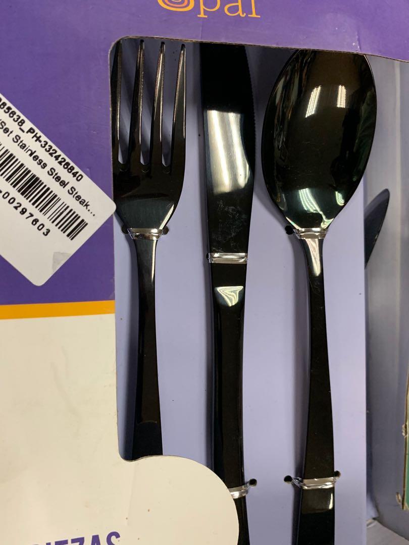 Fauci spoon and fork (Category: Dinnerware & Cutlery) located in Pasay City. Submitted by ayinong168 (Listing ID 1005636061, Image 2). Description: Fauci 24pcs stailess steel spoon and fork set very nice ang condition.