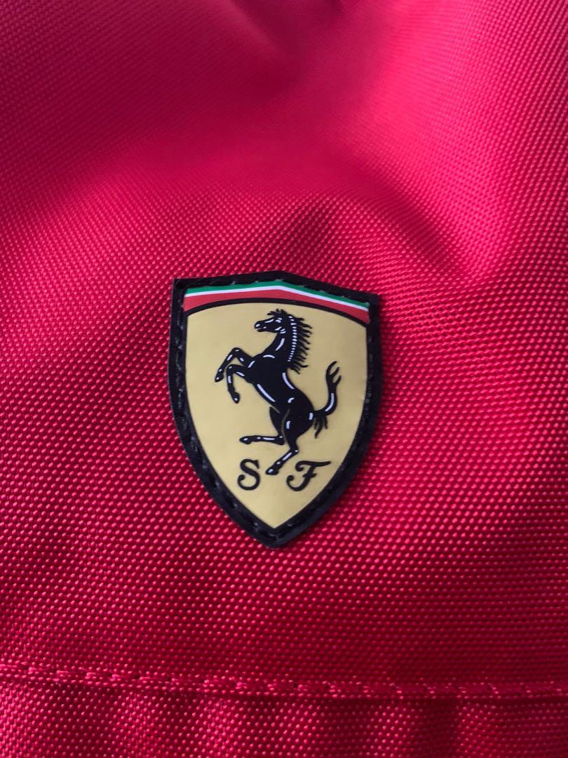 Backpack with horse on sale logo