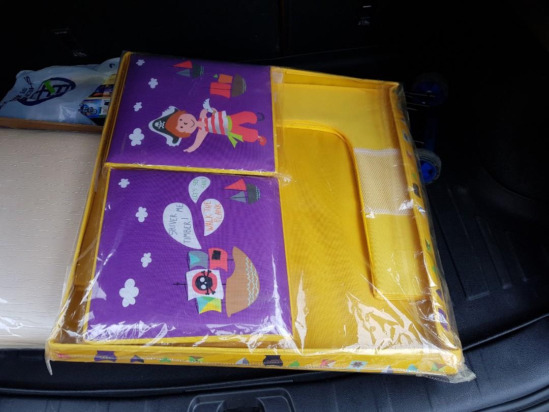 Foldable Table And Chair With Storage Inside Sit Babies Kids Infant Playtime On Carousell