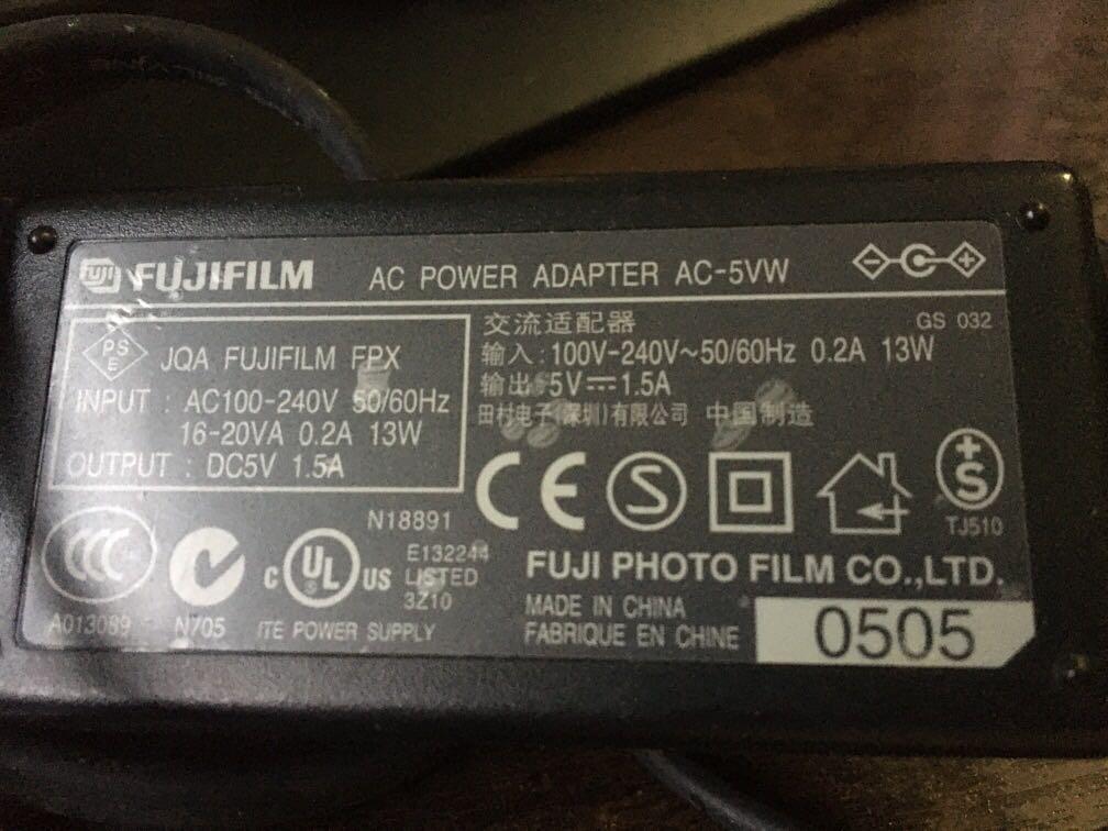 富士フイルム　ACパワーアダプター　AC-5VN - 1