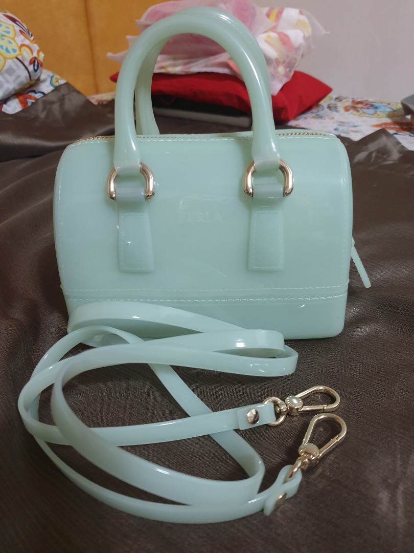 Furla mini satchel jelly bag
