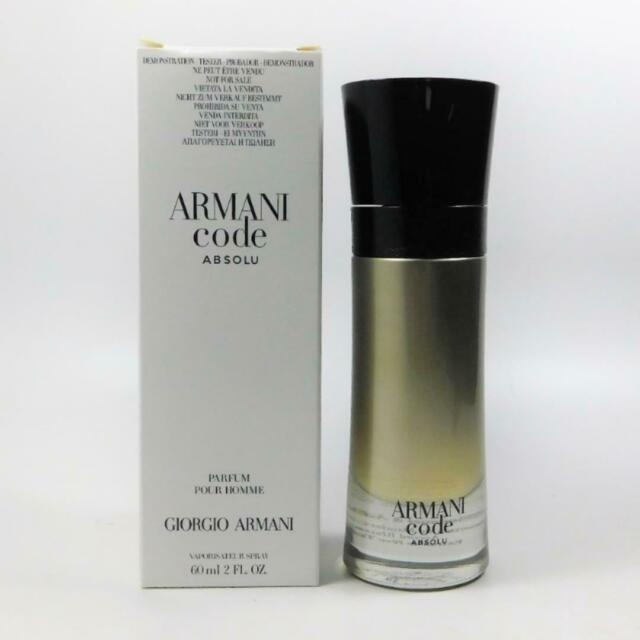 armani code absolu tester