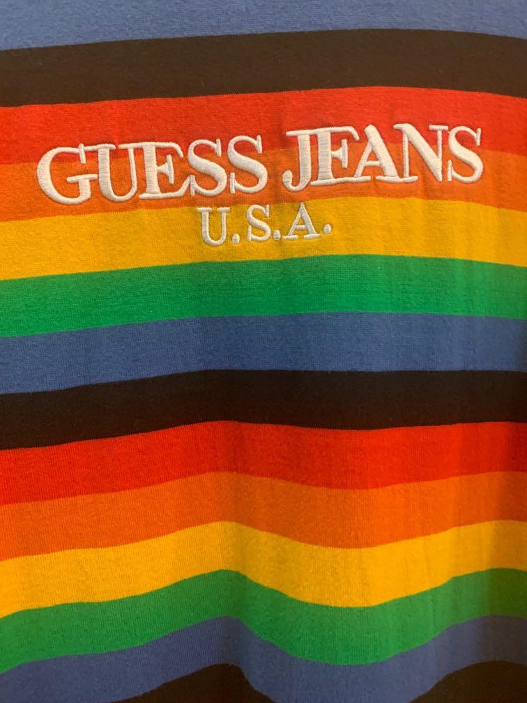 Guess farmers market rainbow shirt 2025