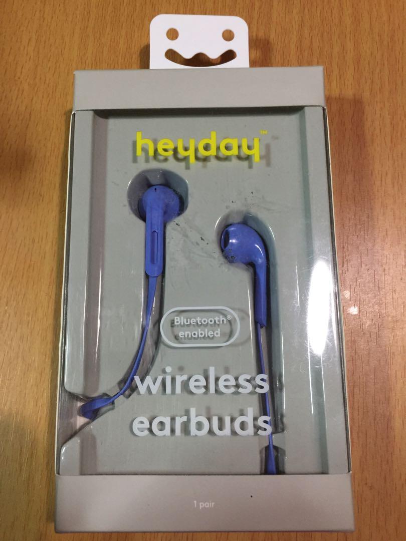 heyday bluetooth earbuds