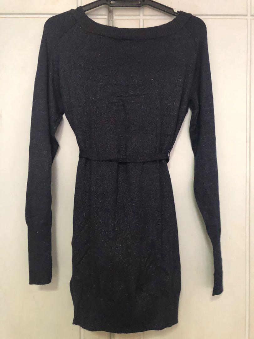 H M Mama Knitted Maternity Dress Women S Fashion Clothes Dresses On Carousell