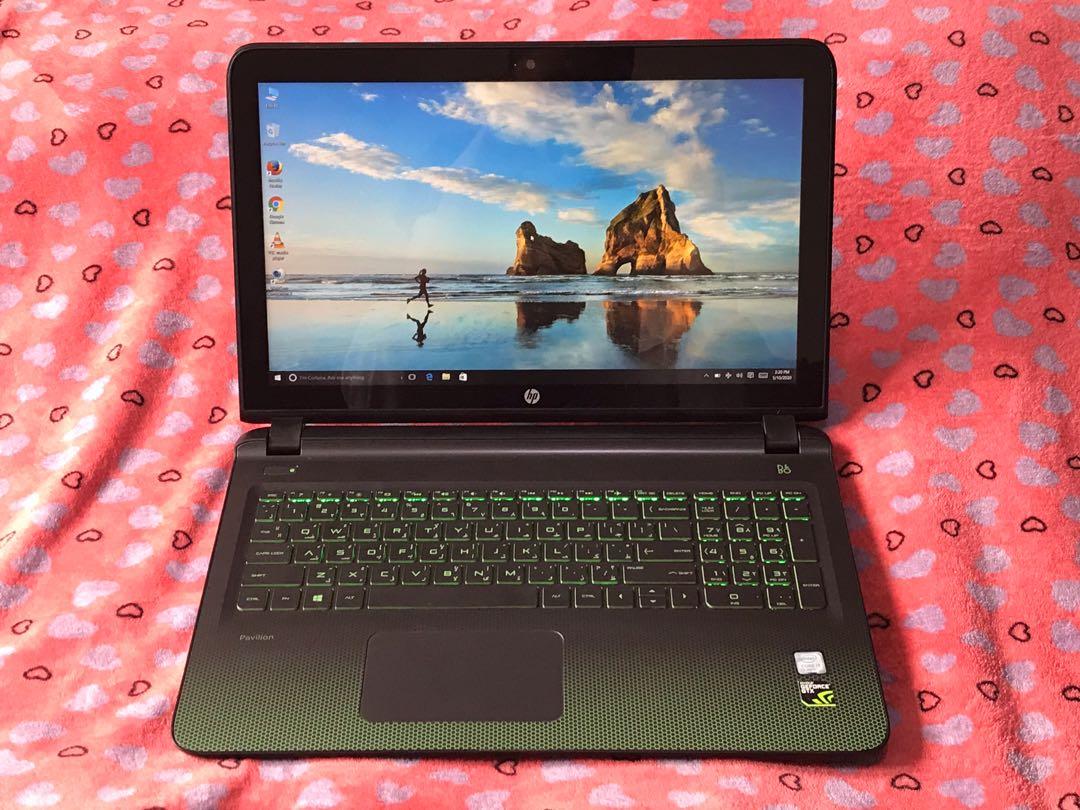 Hp Pavilion Touchscreen Gaming Laptop Full Hd 15 6 Inches Backlight Keys Electronics Computers Laptops On Carousell