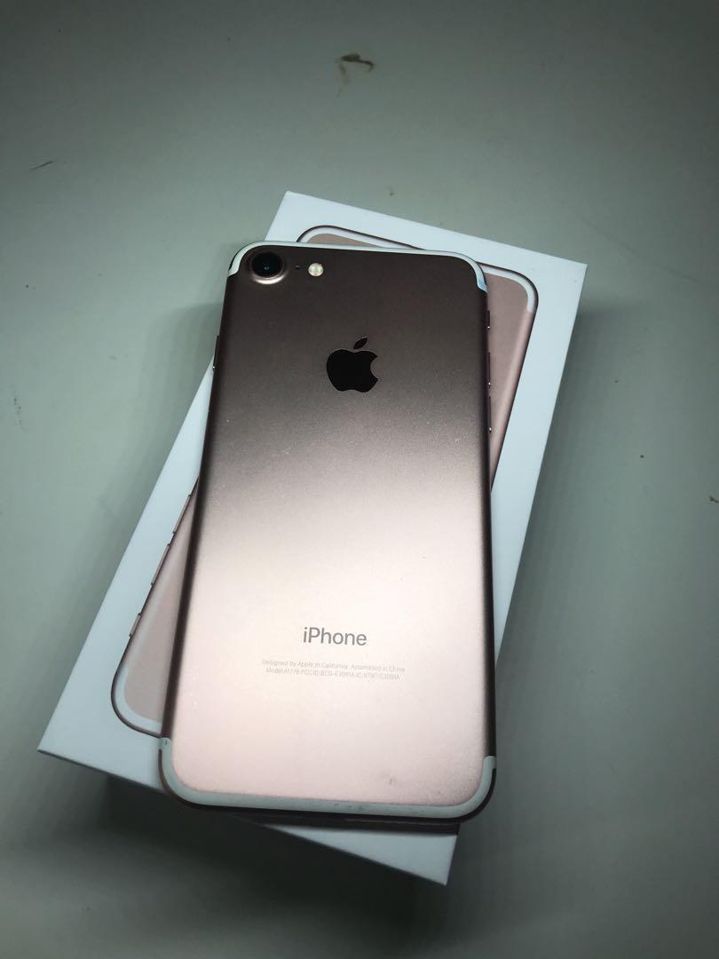 Ip7 128gb Rosegold Mobile Phones Tablets Iphone Iphone 7 Series On Carousell