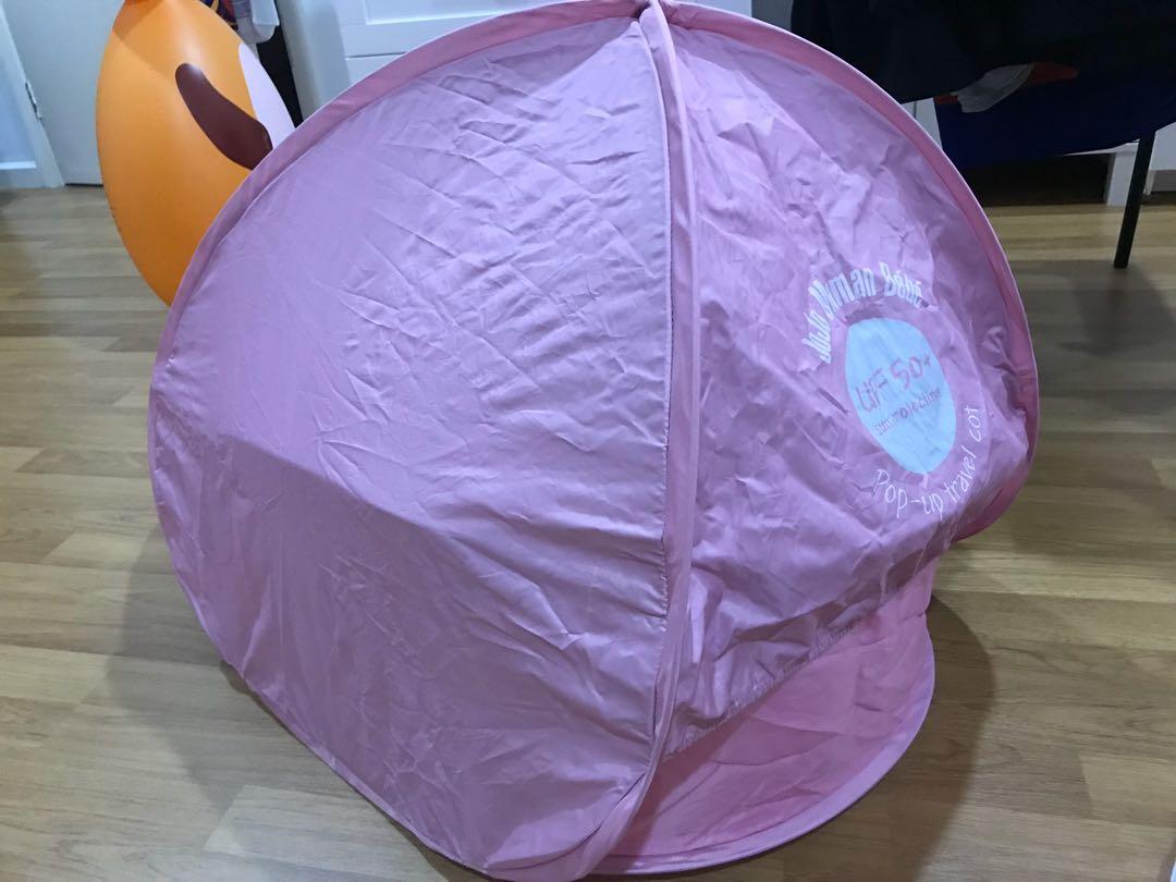 Jojo maman bebe shop pop up travel cot