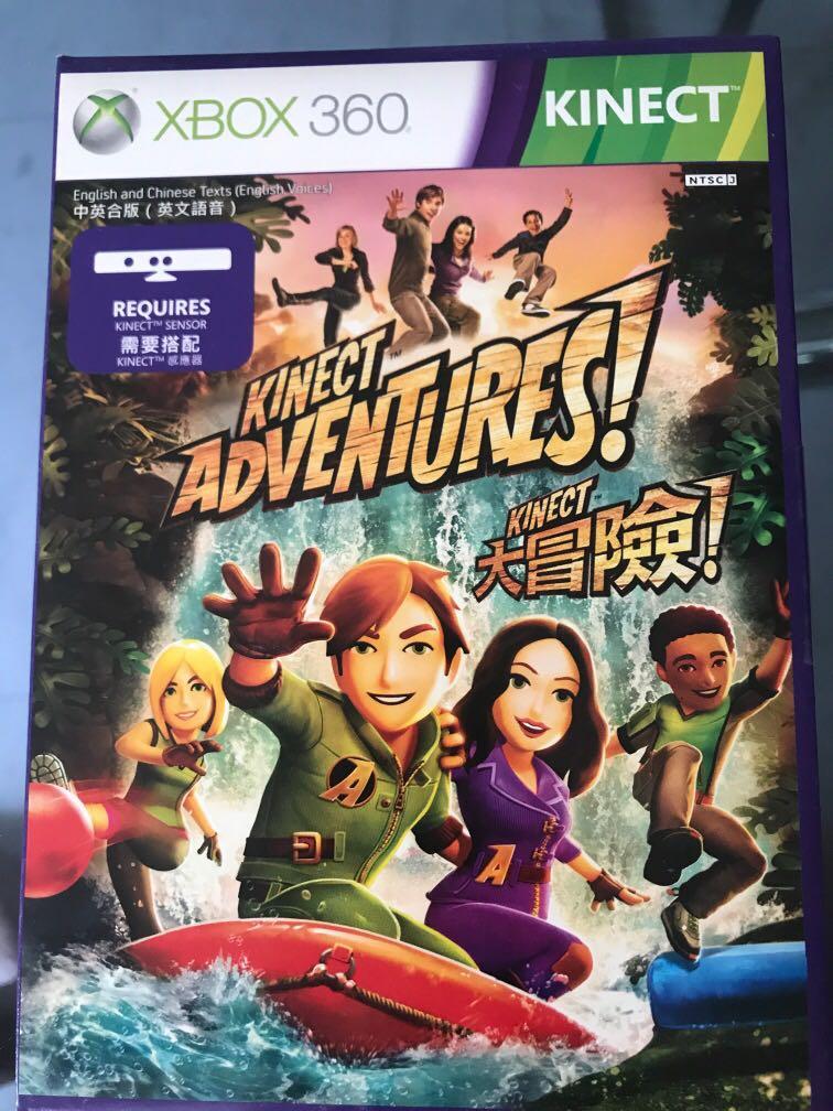Kinect Adventures Xbox 360 Required Kinect Sensor Toys Games Video Gaming Video Games On Carousell