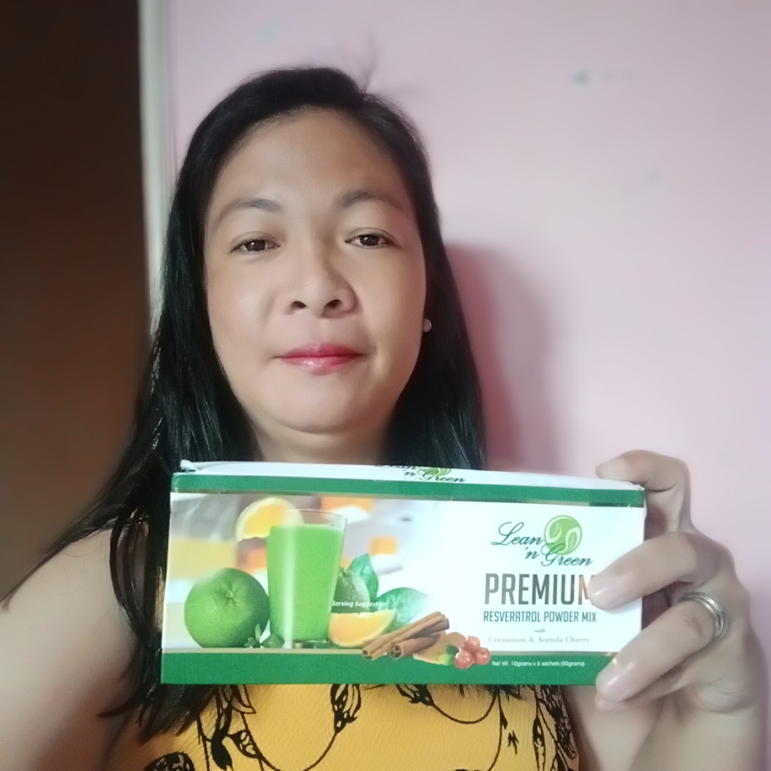 Lean n green resveratrol powder mix/anti aging juice