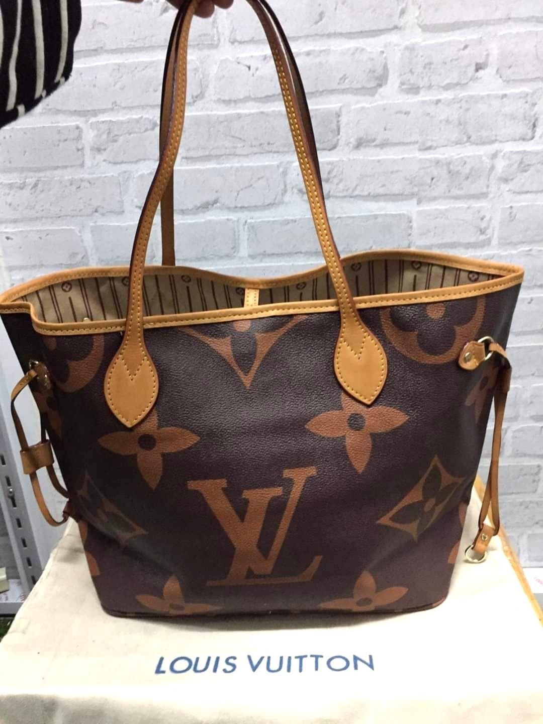 Louis vuitton neverfull reverse monogram store