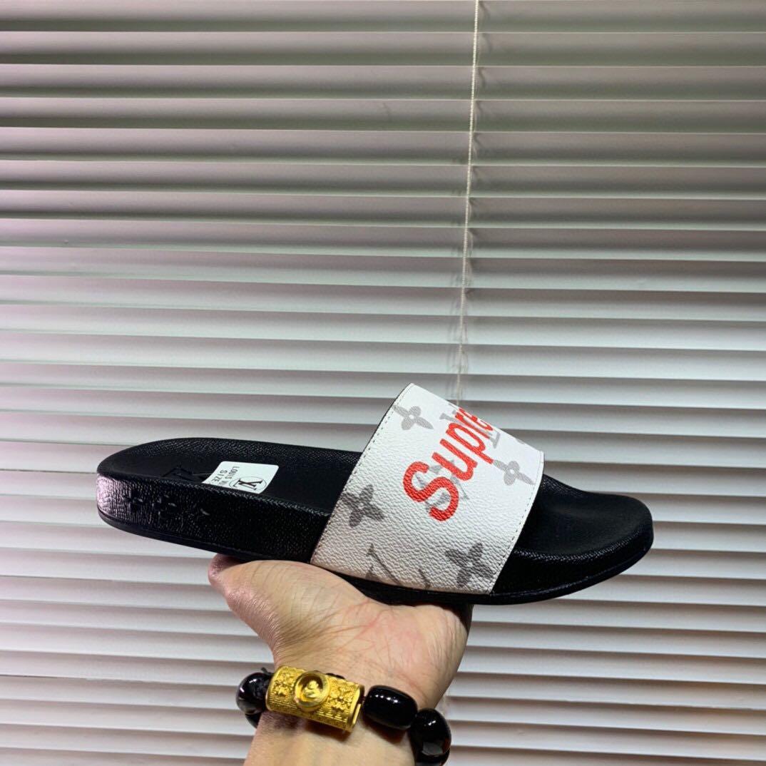 Lv outlet supreme sandals