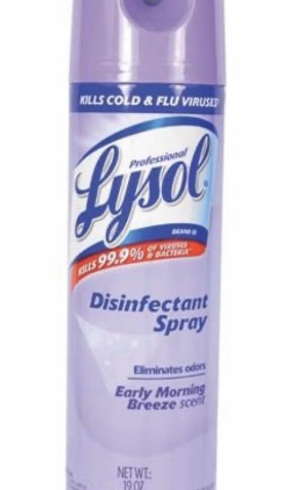 LYSOL DISINFECTANT SPRAY, Furniture & Home Living, Cleaning & Homecare