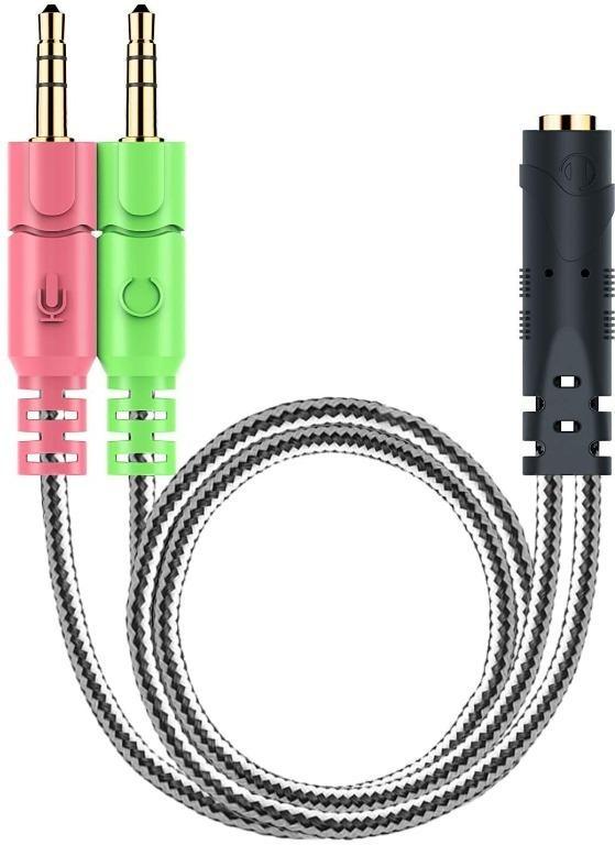 headset with separate mic jack