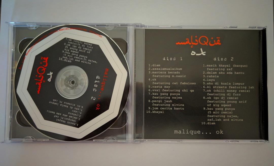 Malique Ok Album Music Media Cd S Dvd S Other Media On Carousell