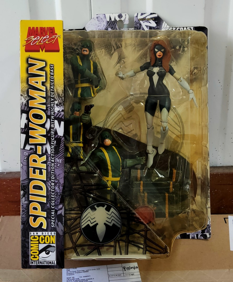 marvel select spider woman
