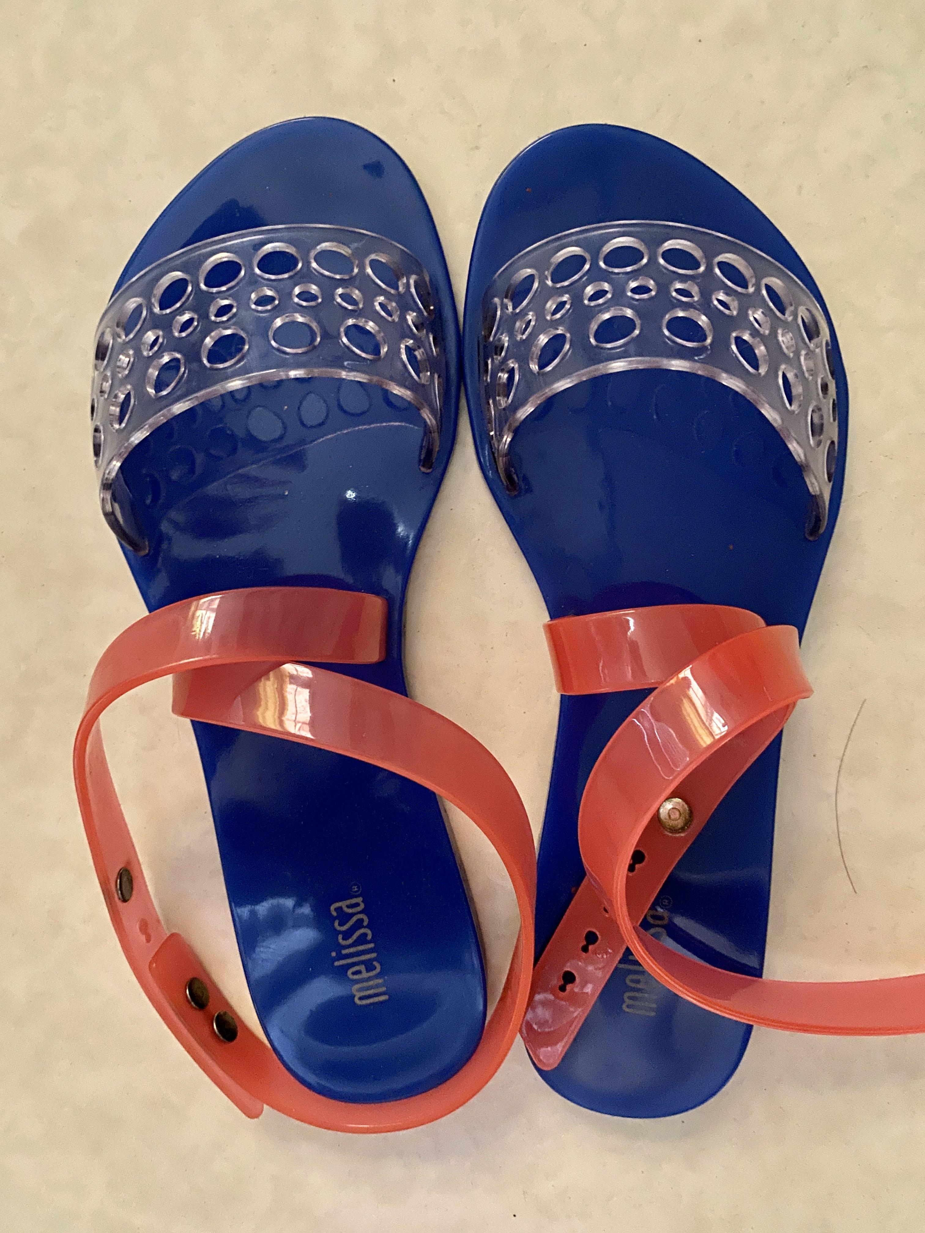 Melissa Sandals, Women's Fashion, Footwear, Flats & Sandals on Carousell