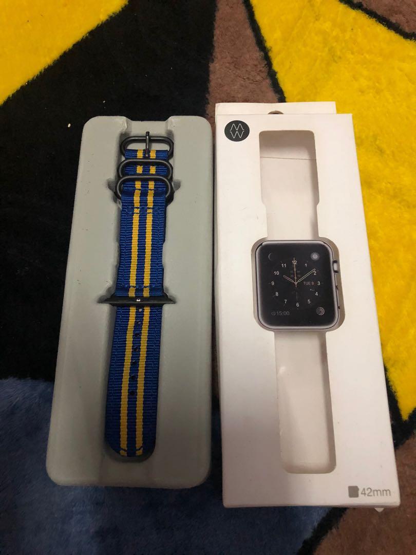 Monowear Apple Watch Strap Men s Fashion Watches Accessories