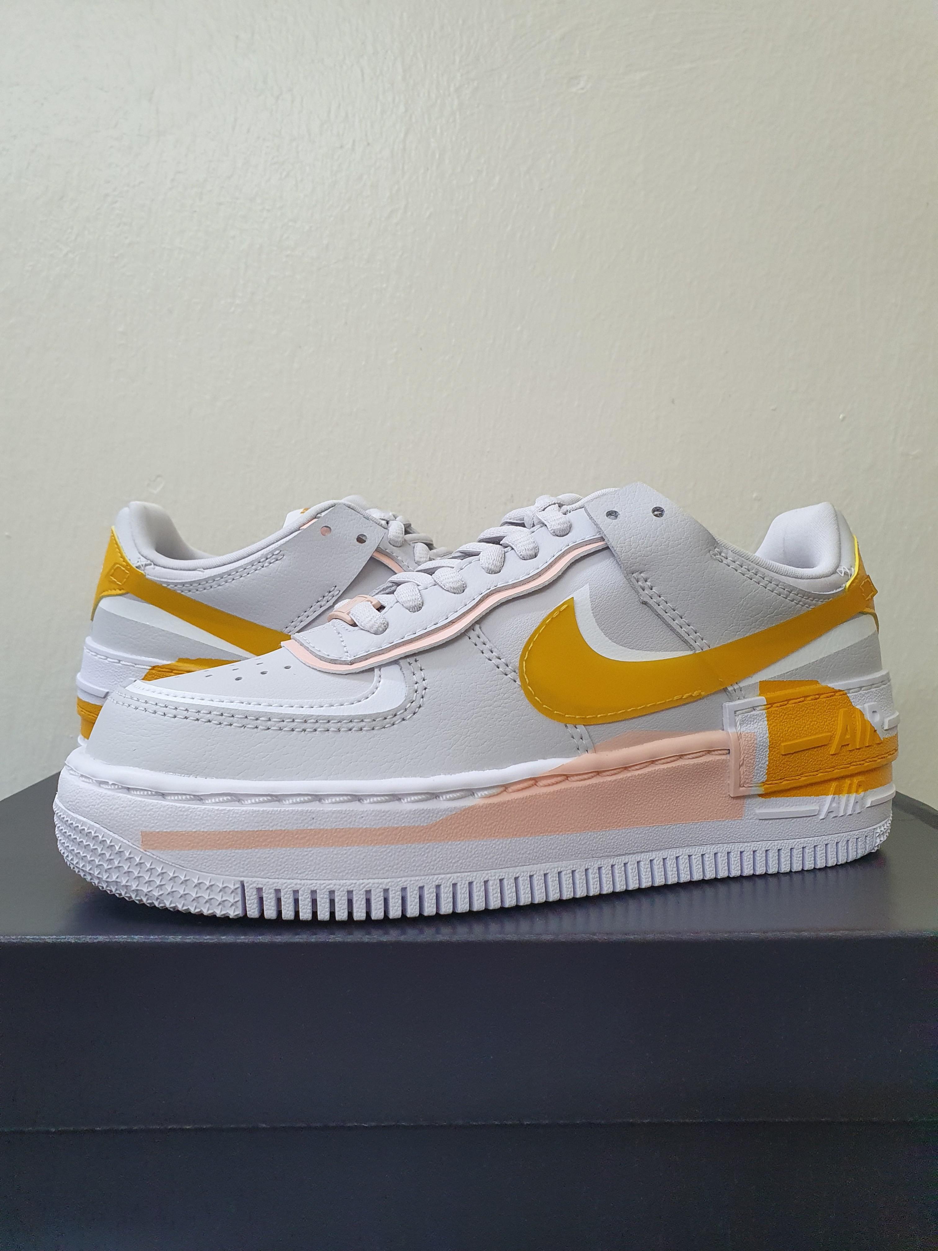 Air force 1 shadow grey and yellow sales