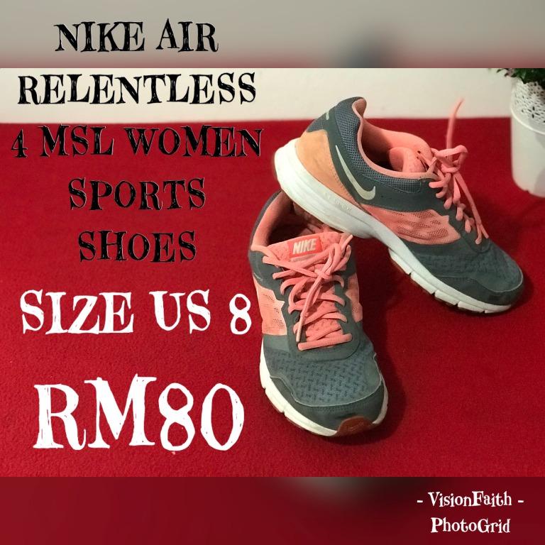 NIKE AIR RELENTLESS 4 MSL WOMEN SPORTS SHOES