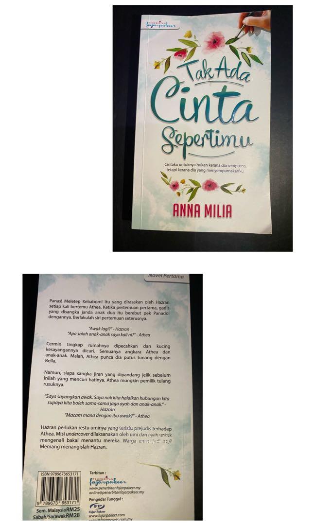 Novel Preloved Books Stationery Books On Carousell