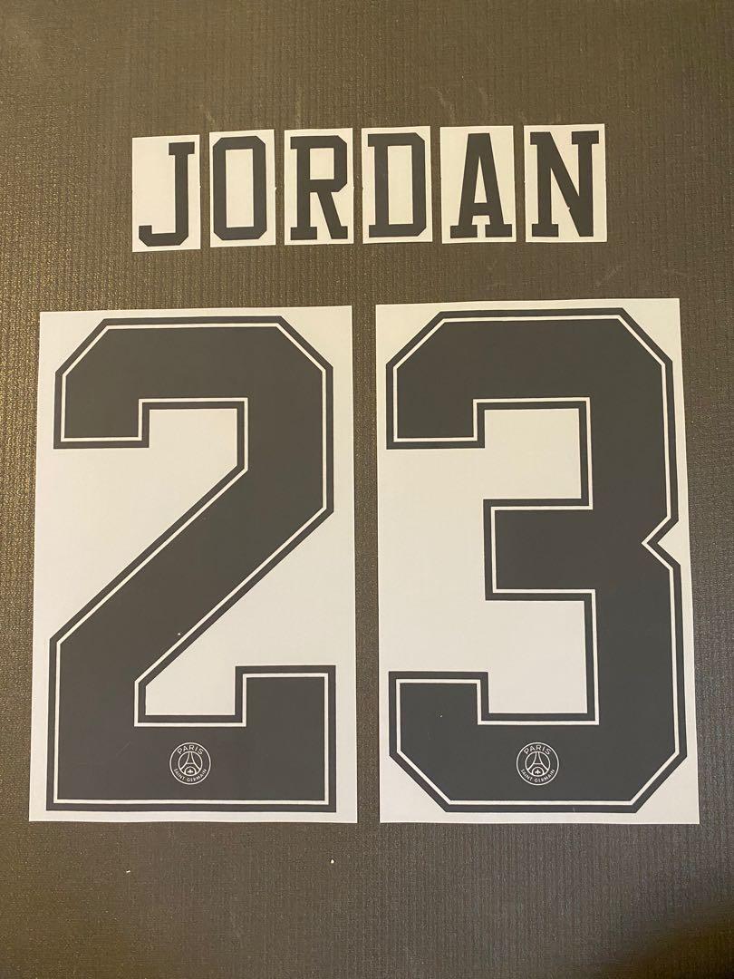 Font psg jordan store