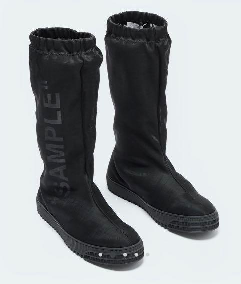 Off white sample boots sale