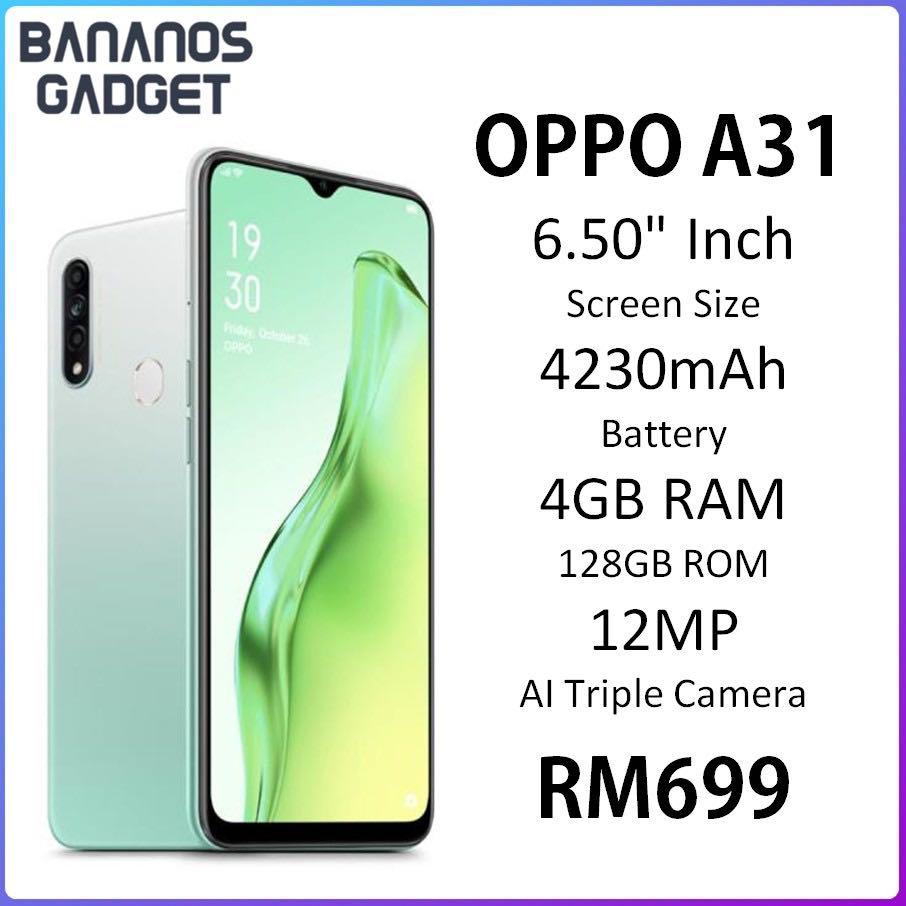 Oppo A31 2020 Original Msia Warranty Mobile Phones Tablets Android Phones Oppo On Carousell