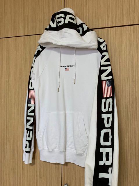 Penn Sport White Hoodie Men s Fashion Tops Sets Hoodies on