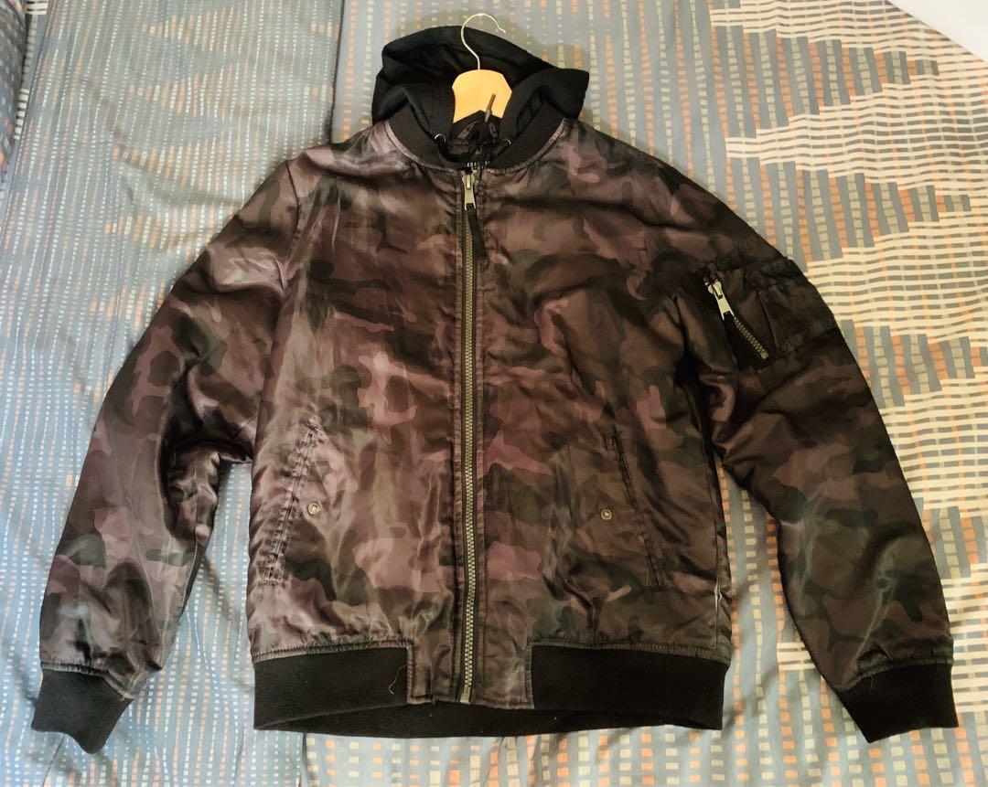 Camo bomber on sale jacket primark