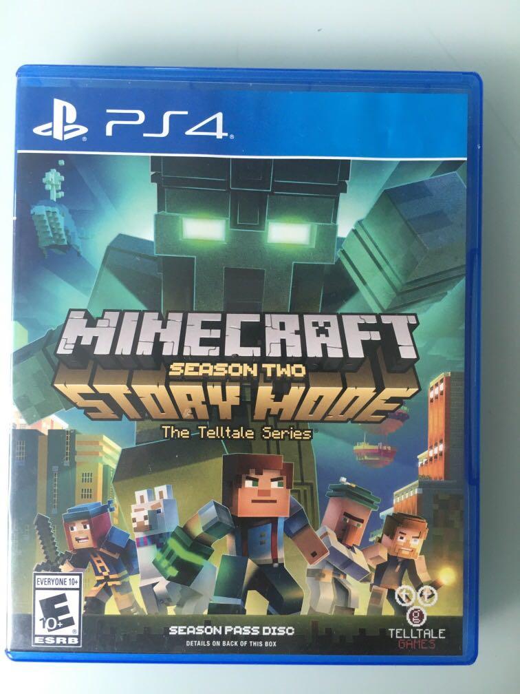 Minecraft: Story Mode Season Two Season Pass Disc (Chapter One Only) -  PlayStation 4