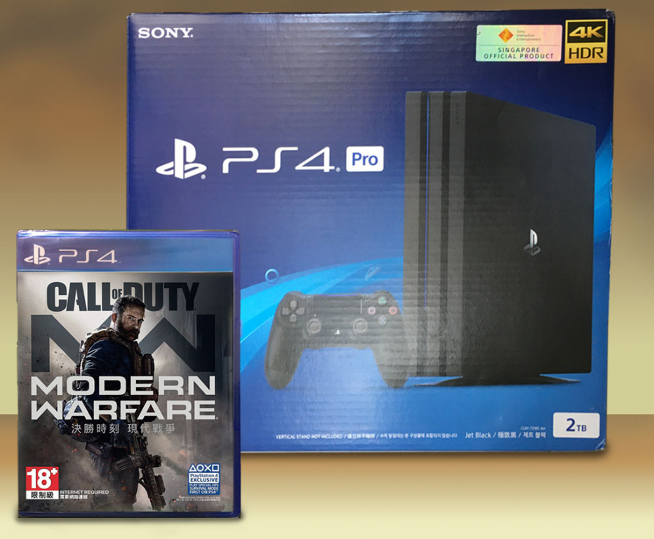 ps4 pro call of duty modern warfare