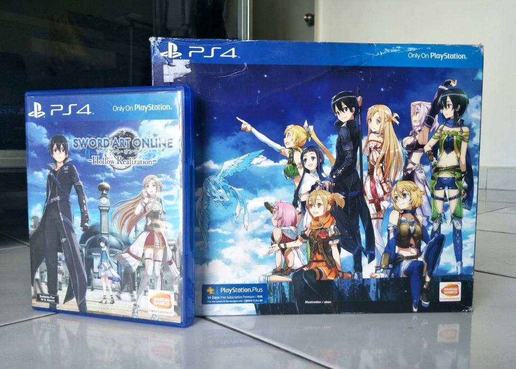 Ps4 Sword Art Online Hollow Realization Collector S Edition Video Gaming Video Games On Carousell